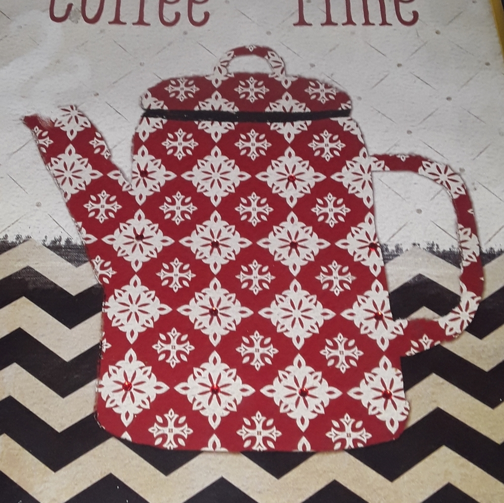 More wall art for your coffee area: sign